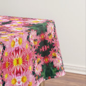 Abstrakte rosa Säue und Hummeln Tischdecke (Beispiel)