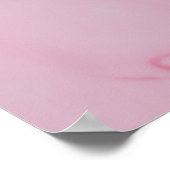 Abstrakte rosa Tapete Poster (Ecke)