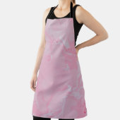 Abstrakte rosa Tapete Schürze (InSitu)