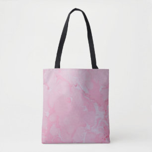 Abstrakte rosa Tapete Tasche