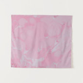 Abstrakte rosa Tapete Wandteppich (Vorderseite (Horizontal))