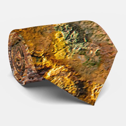 Abstrakte, rosa Textur Krawatte (Gerollt)