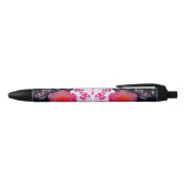 Abstrakte Rosa Var Symmetrie Kugelschreiber (Oberseite)