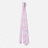 Abstrakte rosa webartige Tie-Dye-Krawatte Krawatte (Rückseite)