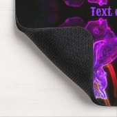 Abstrakte Rose Blume Personalisiert Mousepad (Ecke)
