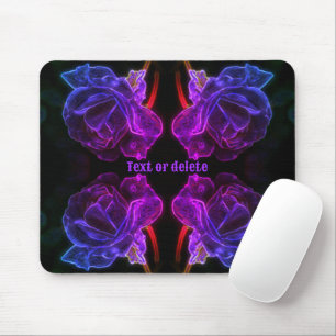 Abstrakte Rose Blume Personalisiert Mousepad