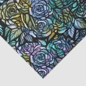 Abstrakte Rose Blumenmuster Rose Garden Seidenpapier (Ausschnitt)