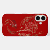 abstrakte Rose Case-Mate iPhone Hülle (Rückseite (Horizontal))