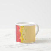Abstrakte Rose Espresso Tasse (Vorderseite Rechts)