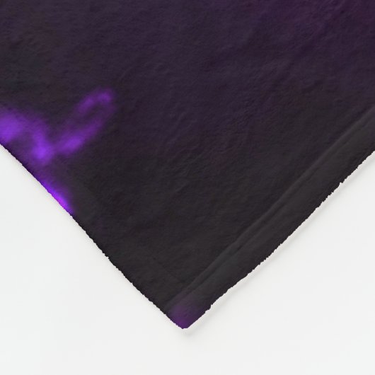 Abstrakte Rose Fleecedecke (Ecke)