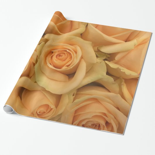Abstrakte Rose Garten Elegante Geschenkpapier (Ungerollt)