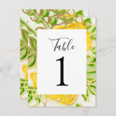 Abstrakte Rose gelb Postkarte (Vorne/Hinten)