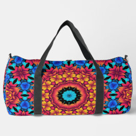 Abstrakte Rose Geometrisches Duffel-Bag Duffle Bag