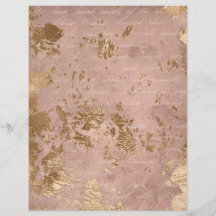 Abstrakte Rose Gold Texturen Scrapbook Blatt
