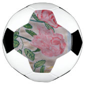 Abstrakte Rose im Sommer Fußball (Gedreht)