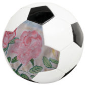 Abstrakte Rose im Sommer Fußball (Dreiviertel)