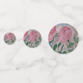 Abstrakte Rose im Sommer Konfetti (Vorderseiten)