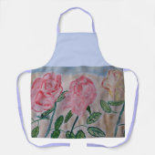 Abstrakte Rose im Sommer Schürze (Vorderseite)
