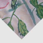 Abstrakte Rose im Sommer Seidenpapier (Detail)