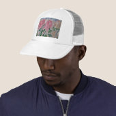Abstrakte Rose im Sommer Truckerkappe (Beispiel)