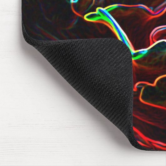 Abstrakte Rose Mousepad (Ecke)