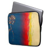 Abstrakte Rose Notebook-PC-Sieb Laptopschutzhülle (Vorderseite Links)