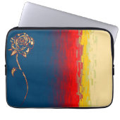 Abstrakte Rose Notebook-PC-Sieb Laptopschutzhülle (Vorderseite)