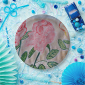 Abstrakte Rose Teller (Party)
