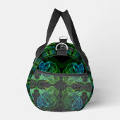 Abstrakte Rosen-Fantasie-Blumenkunst Duffle Bag (Rechts)
