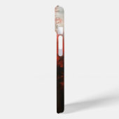 Abstrakte Rot-Schwarz-Kunst Case-Mate iPhone Hülle (Rückseite / Links)