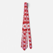 Abstrakte Rot- und Rosa-Wirbel Neck Tie Krawatte (Vorderseite)