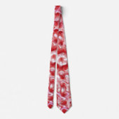 Abstrakte Rot- und Rosa-Wirbel Neck Tie Krawatte (Rückseite)