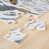 Abstrakte rote Blutzelle-medizinische Geschenke Puzzle (Seite)