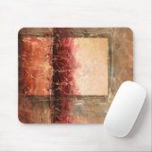 Abstrakte Rote Landschaft Mousepad (Mit Mouse)