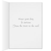 Abstrakte rote Lily-Blume mit Blätter versiert (Innen (Rechts))