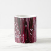 Abstrakte rote Malerei Kaffeetasse (Mittel)