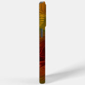 Abstrakte Rote Orange Braun Grünes Fraktal Kunst B Case-Mate iPhone Hülle (Rückseite / Rechts)