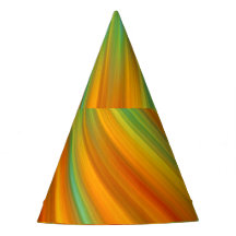 Abstrakte rote, orangefarbene Streifen auf blau