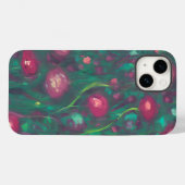 Abstrakte rote Rosen Case-Mate iPhone Hülle (Rückseite (Horizontal))