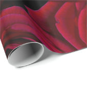 Abstrakte Rote Rosen Garten Elegante Geschenkpapier (Rolleneckpunkt)