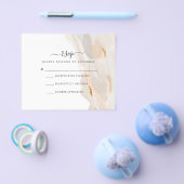 Abstrakte RSVP-Karte | Haushalt Flyer (Einzeln)