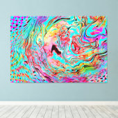 Abstrakte Ruhe Art Leinwanddruck (Insitu (Holzboden))