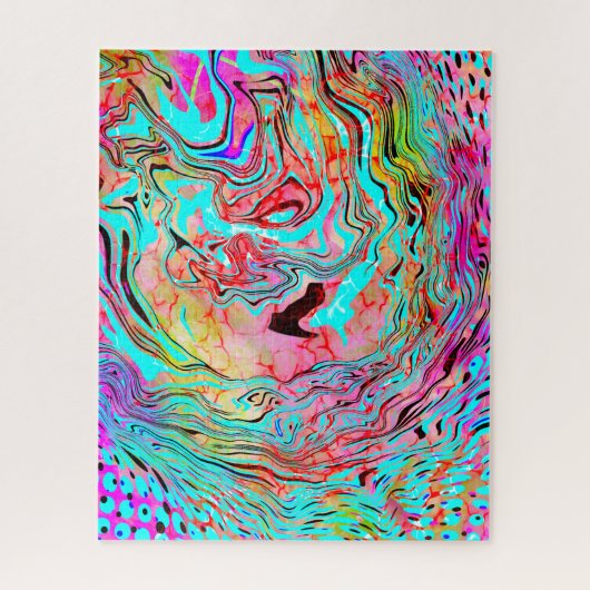 Abstrakte Ruhe Art Puzzle (Vertikal)