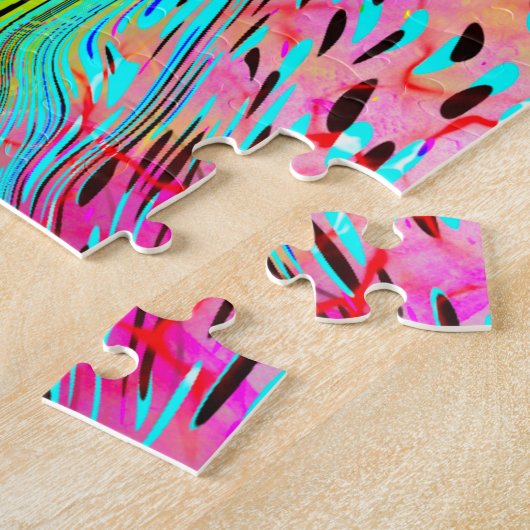 Abstrakte Ruhe Art Puzzle (Seite)