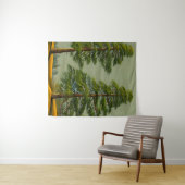 Abstrakte Rustikale Nordkiefer Wandteppich (Beispiel (Horizontal))