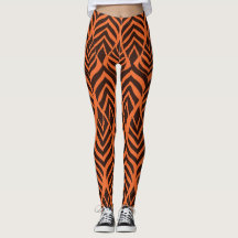 Abstrakte Safari-Wildtier-Tierdruck-Leggings