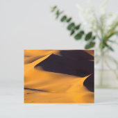 Abstrakte Sanddüne Postkarte (Stehend Vorderseite)