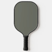 Abstrakte Schädel Gemustert Pickleball Paddel Schläger (Rückseite)