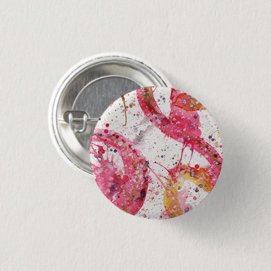 Abstrakte Schaltfläche Wasserfarbe Button (Vorne & Hinten)