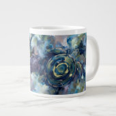 Abstrakte Schildkröte Jumbo-Tasse (Vorderseite Rechts)